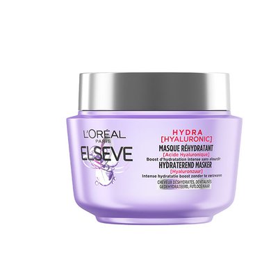 haarmasker met hyaluronzuur van L'Oréal Paris Elseve Hydra Hyaluronic