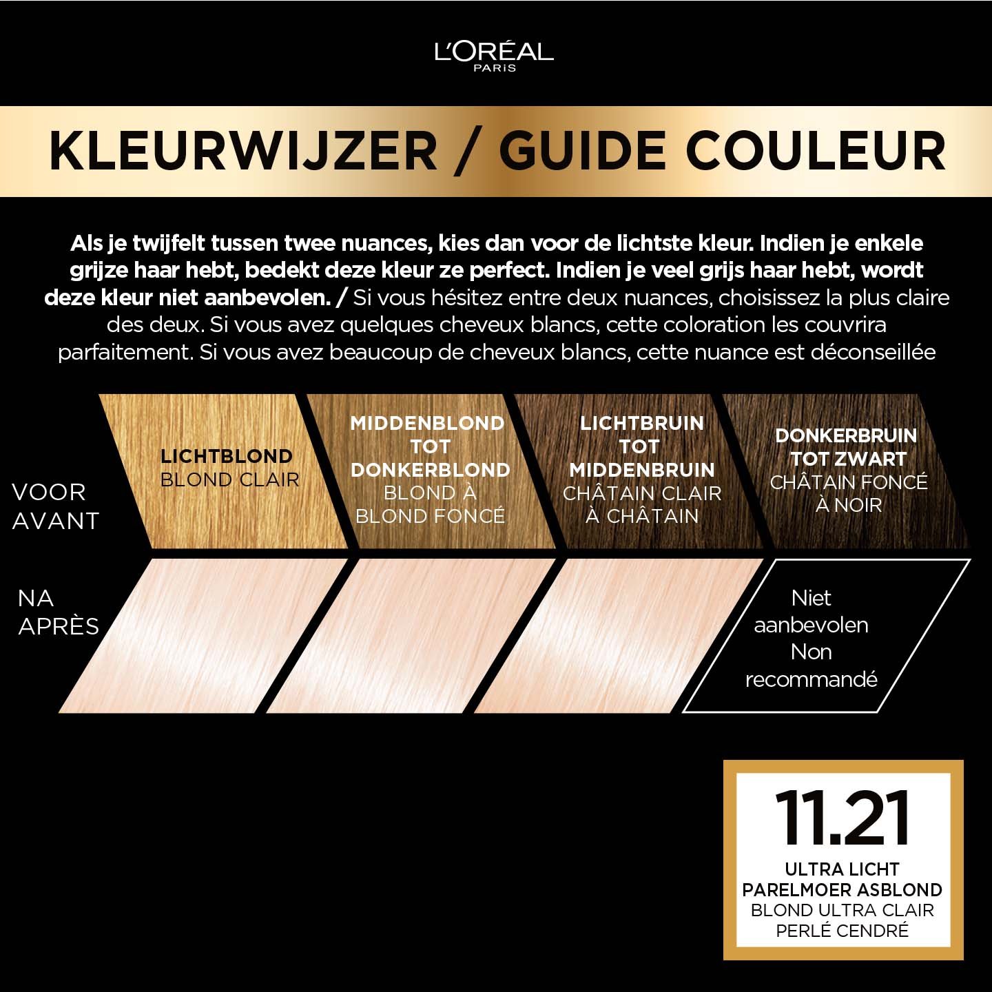 L'Oréal Préférence Soin Patine - Nuancier 01 Blond Cendré - Teinture Capillaire - Neuf Scellé