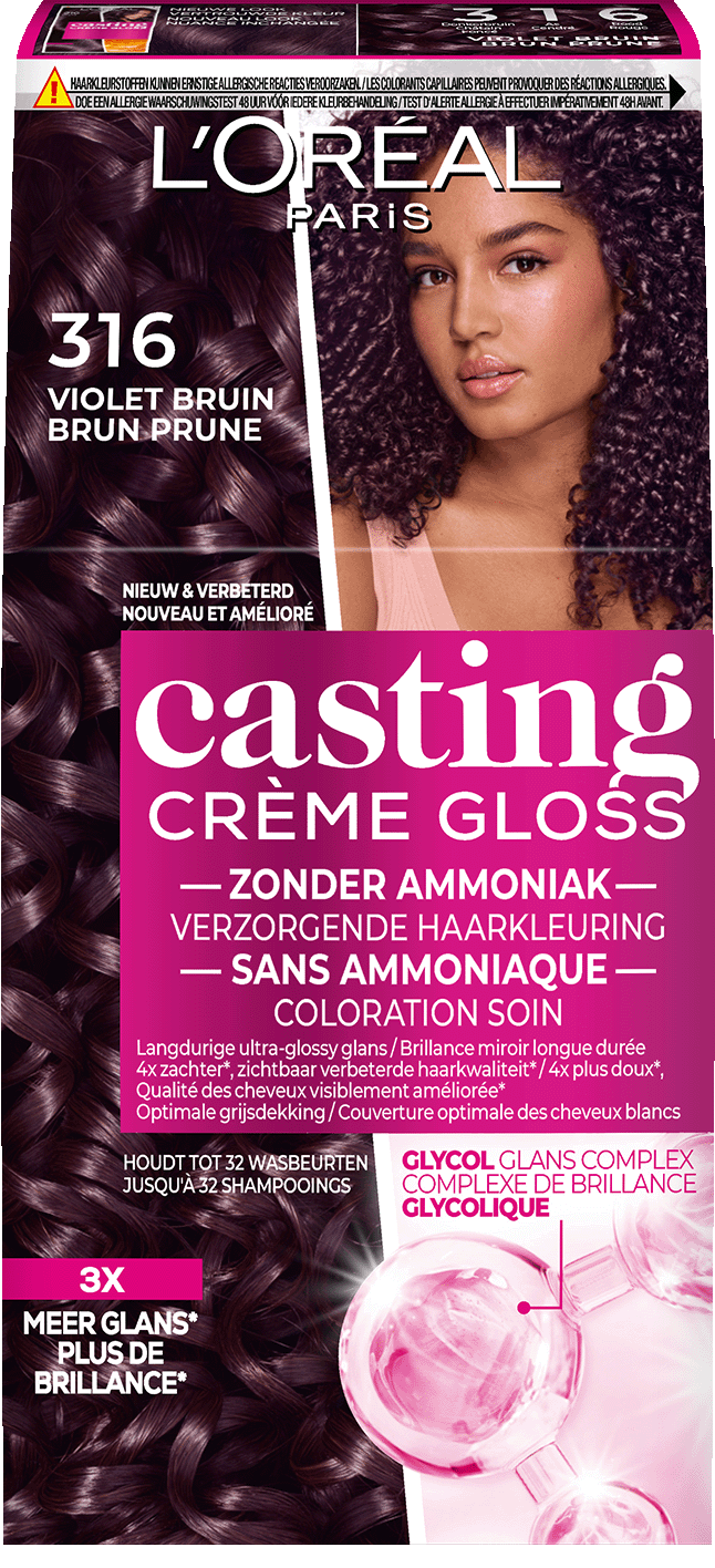 Haircolor 316 Prune Casting Creme Gloss Packshot