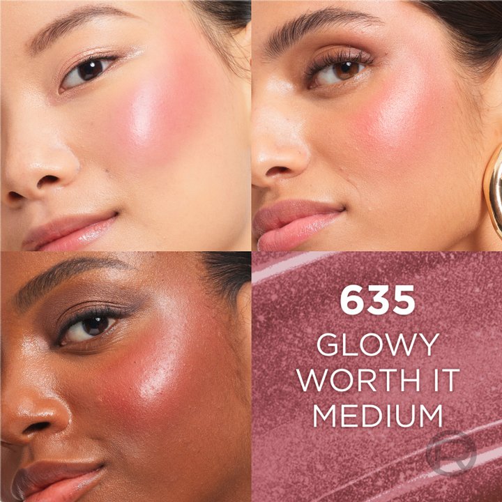 L'Oréal Paris Lumi Le Liquid Blush Glowy Worth It Medium Intensité