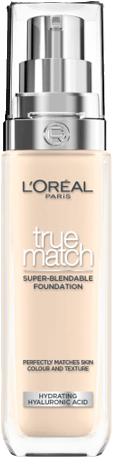 OAP MAKEUP FACE TRUE MATCH SUPER BLENDABLE FOUNDATION 1D 1W PACKSHOT FACING