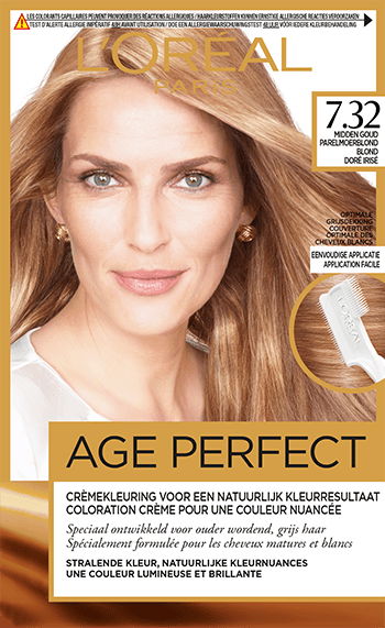 Excellence Age Perfect 7.32 Midden Parelmoer grijs haar L'Oréal Paris
