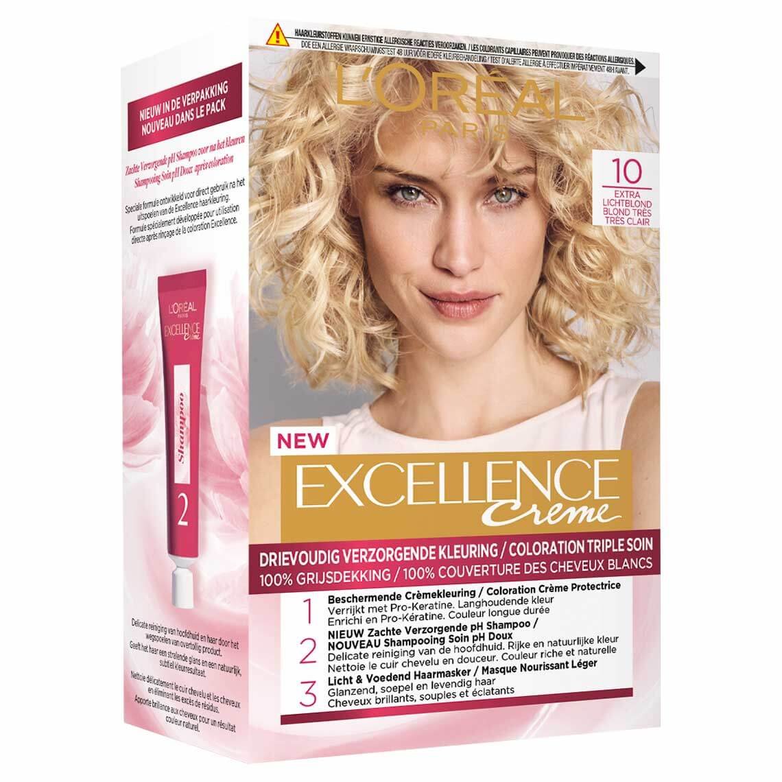 Teinture Permanente L'Oréal Excellence Make Up - Blond Clair