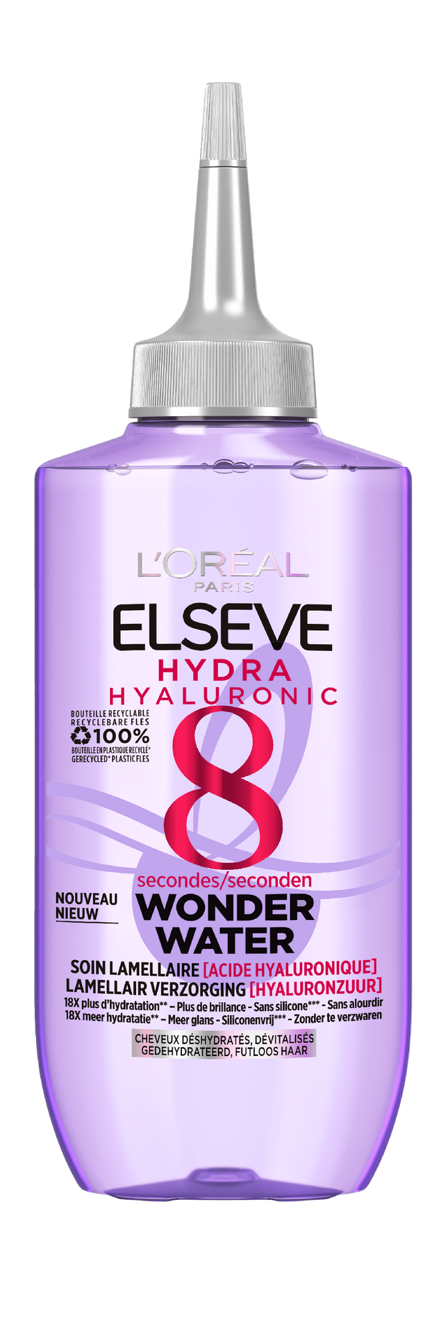 Hydra Hyaluronic Wonder Water voor een sublieme glans en directe