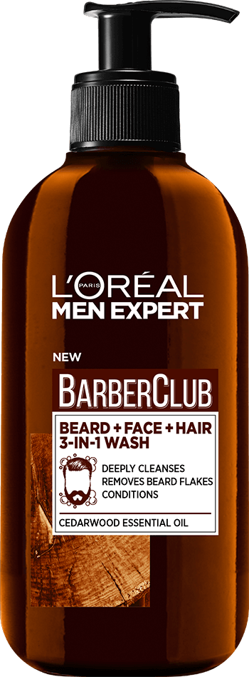 Lotion 3 In 1 Wash Barber Club Packshot