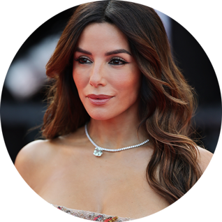 Eva Longoria, in beauty products by L’Oréal Paris, at the 2026 Cannes Film Festival.